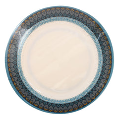 30PCS  6 Person Dinner Set Blue Mosaic
