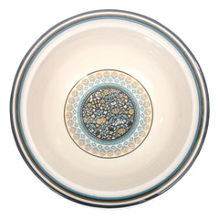 43PCS 8 Person Dinner Set Blue Mosaic - Habitt