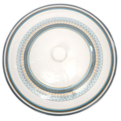 43PCS 8 Person Dinner Set Blue Mosaic - Habitt