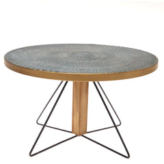 Cake Stand L Blue 13X13X8Inch HQ-013