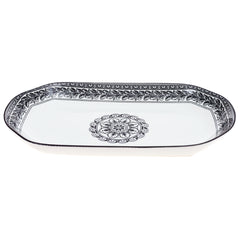 Rice Platter 12.5Inch Black HK 04