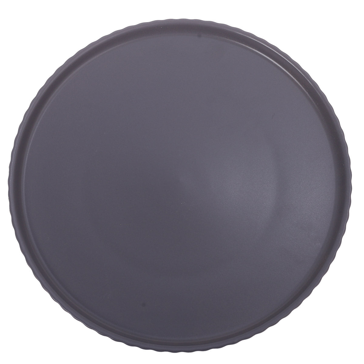 Ceramic Dinner Plate Grey 10.5 X 10.5 X 1 Inch SD-005