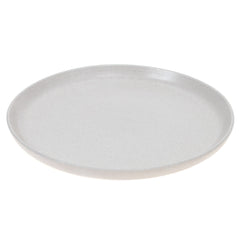 Ceramic Dinner Plate Light Grey 11 X 11 X 1 Inch SD-001