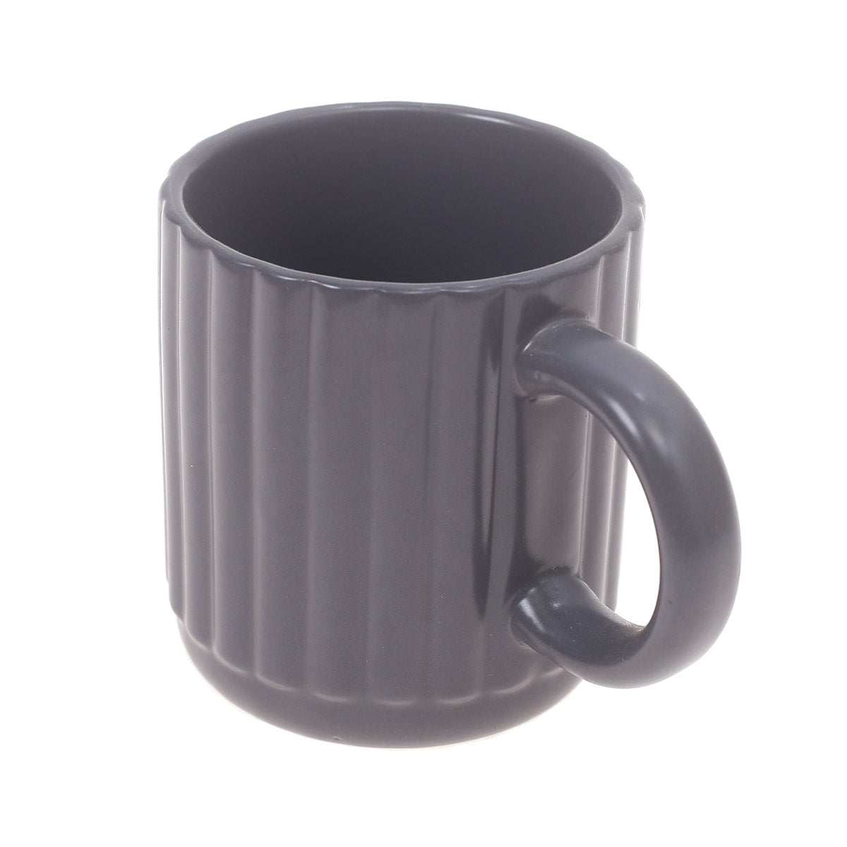 Ceramic Mug Grey 4.34 X 4.34 X 3.5 Inch SD-008