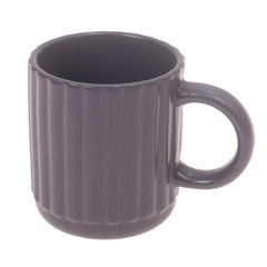 Ceramic Mug Grey 4.34 X 4.34 X 3.5 Inch SD-008