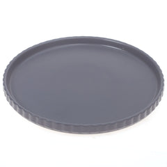 Ceramic Quarter Plate Grey 8.5 X 8.5 X 1 Inch SD-006