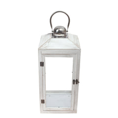 Floor Lantern White 6.2 X 6.2 X 16.8 Inch WL-007