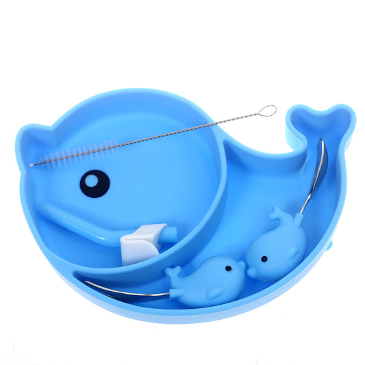 Kids Crockery Set Blue – 7.5 x 1.5 x 9.5 Inch AS-007
