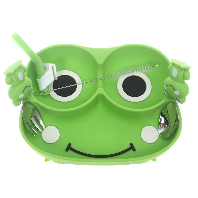 Kids Crockery Green 7.5 X 1.5 X 9 Inch AS-006 - Habitt