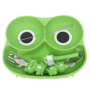 Kids Crockery Green 7.5 X 1.5 X 9 Inch AS-006 - Habitt