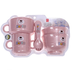 Kids Crockery Pink 7.5 X 4.5 X 12 Inch AS-002