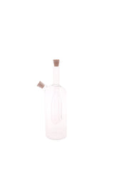 Oil Bottle Transparent 3.25 X 3.25 X 10.25 Inch JLX-016