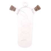 Oil Bottle Transparent 3.5 X 3.5 X 8 Inch JLX-017 - Habitt