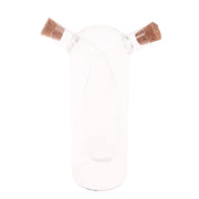 Oil Bottle Transparent 3.5 X 3.5 X 8 Inch JLX-017 - Habitt