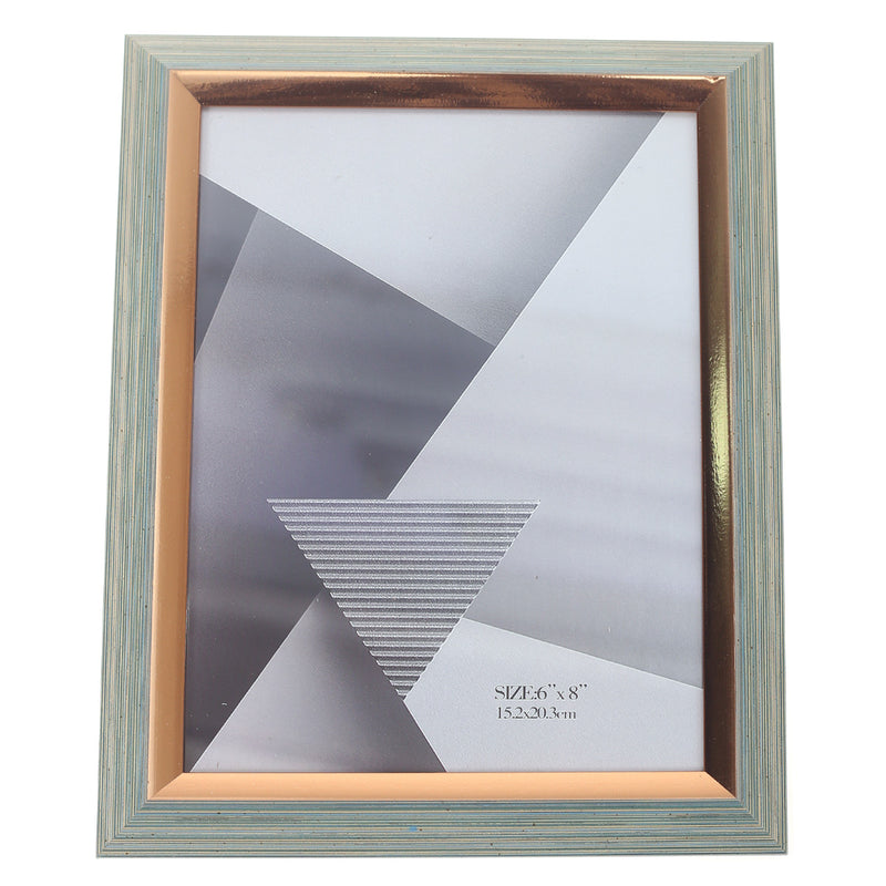 Photo Frame L Gold 7.5 X 0.5 X 9.5 Inch  YSBL-018 - Habitt