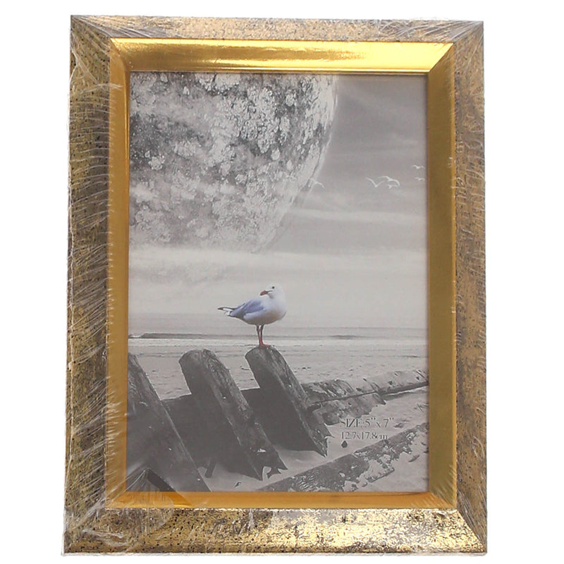 Photo Frame M Gold – YSBL-014 (6.5 × 1.5 × 8.5 Inch) - Habitt