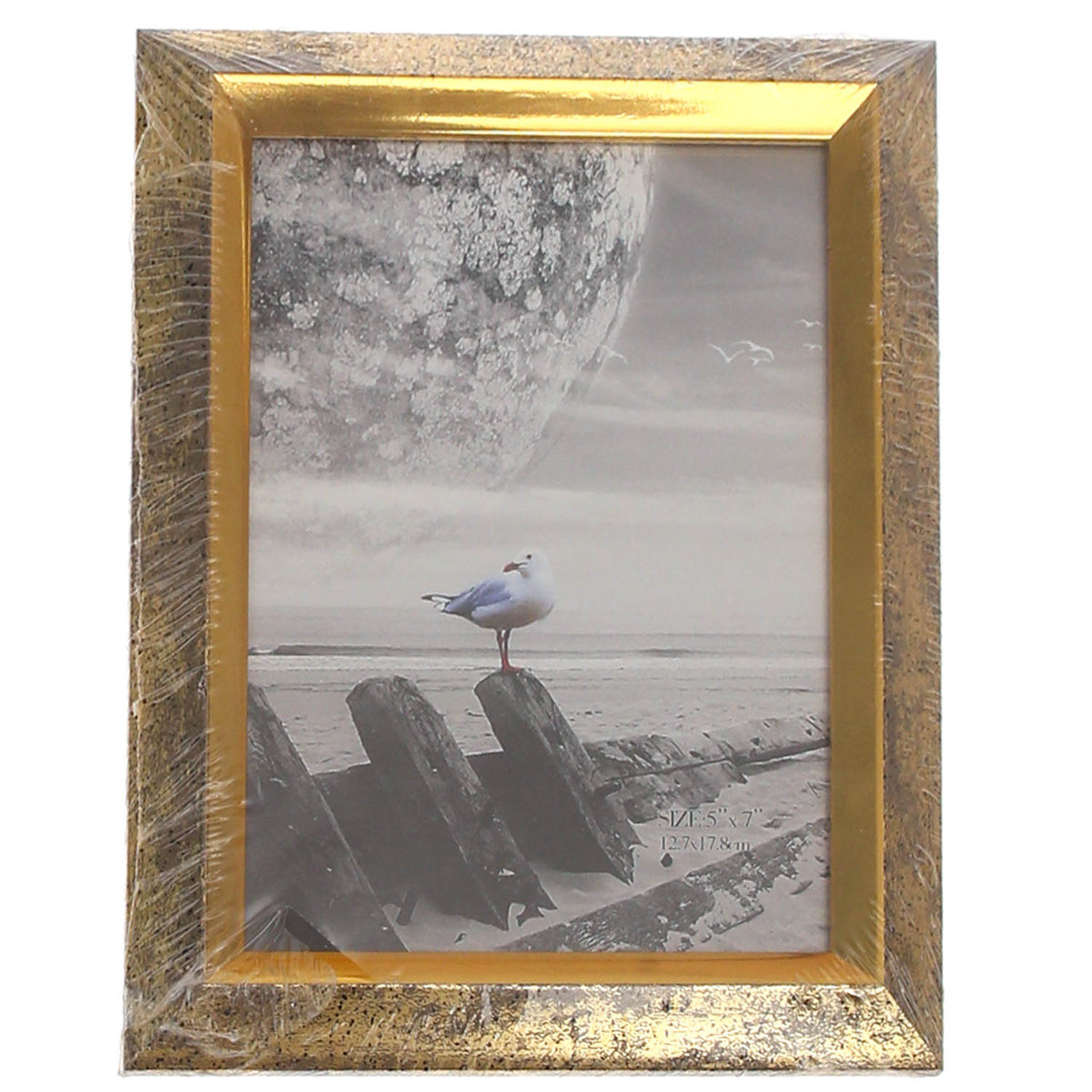 Photo Frame M Gold – YSBL-014 (6.5 × 1.5 × 8.5 Inch)