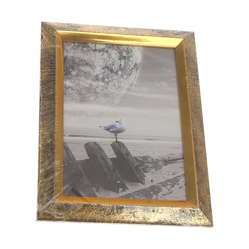 Photo Frame M Gold – YSBL-014 (6.5 × 1.5 × 8.5 Inch) - Habitt