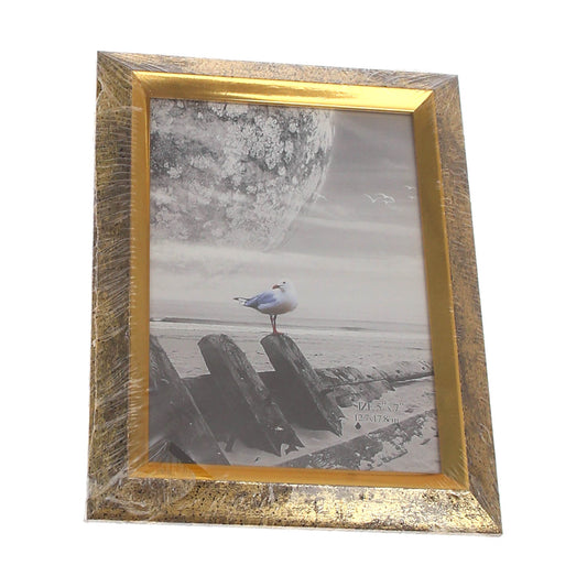 Photo Frame M Gold – YSBL-014 (6.5 × 1.5 × 8.5 Inch)