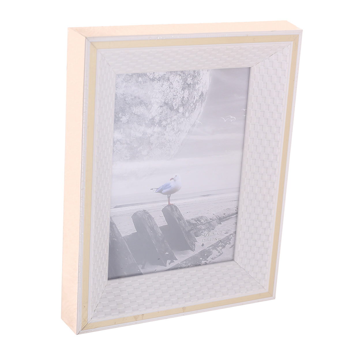 Photo Frame M White 7 X 1.3 X 9 Inch YSBL-002