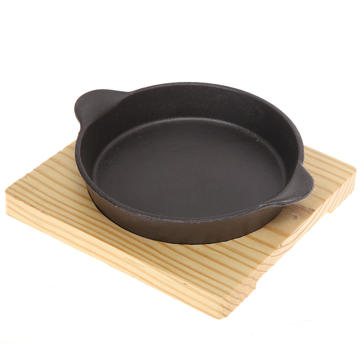 Sizzler Dish Black 7 X 7 X 2 Inch JLX-005