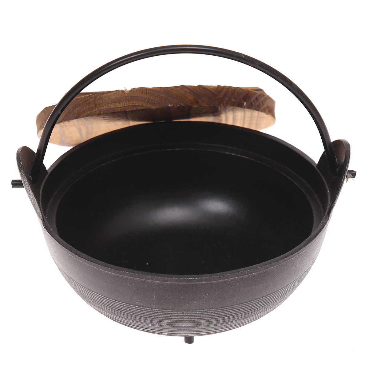 Sizzler Dish W/Covered Black 6 X 6.5 X 4 Inch JLX-010