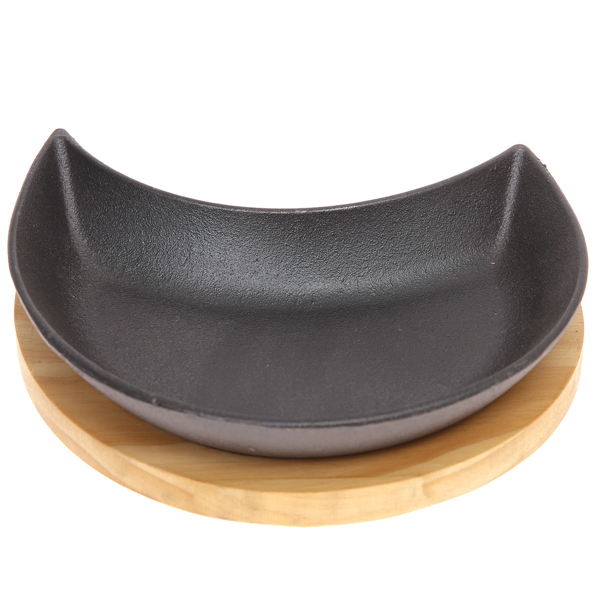 Sizzler Plate Black 5 X 8 X 2 Inch JLX-009