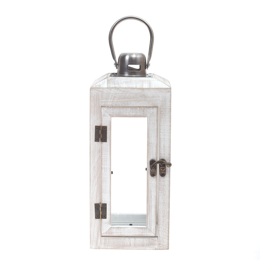 Table Lantern White 6.2 X 6.2 X 15 Inch WL-007