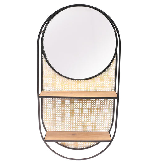 Wall Mirror Natural 16.5 X 7 X 31 Inch HQ-007