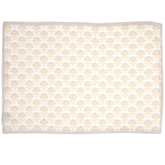 Floral Ethnic Mat 13x19"