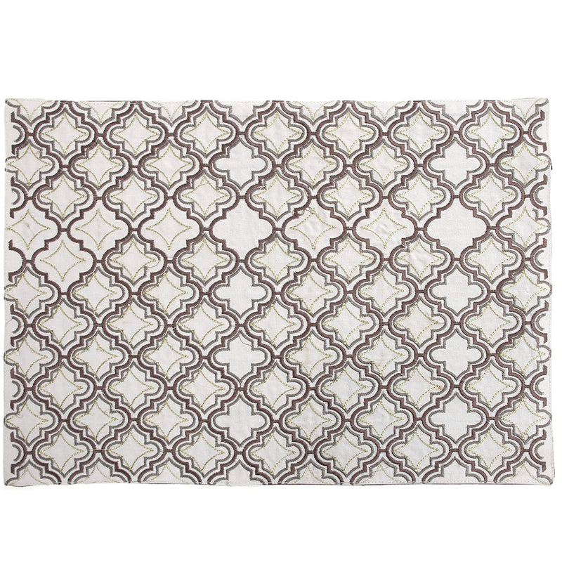 Geometric Ogee Mat 13x19" - Habitt