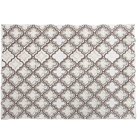 Geometric Ogee Mat 13x19"