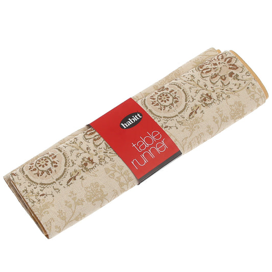 Gold Ethnic Runner 14x45" - Habitt