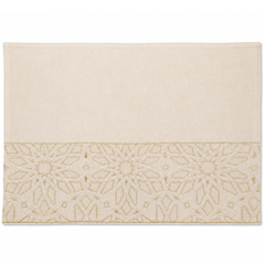 Gold Geometric Placemat – 13 x 19 Inch