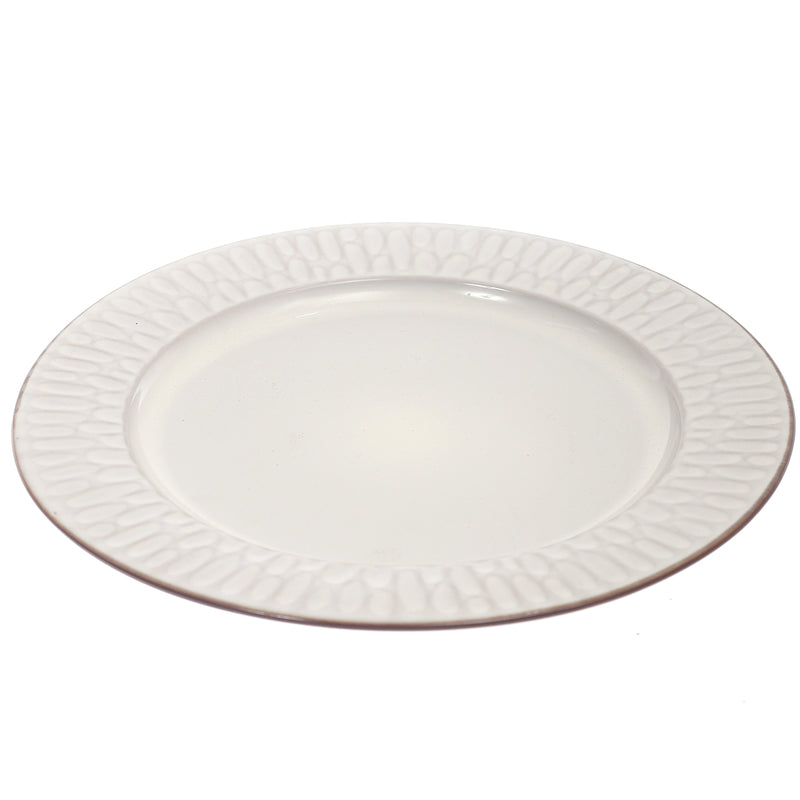 Dinner Plate White 10.5 Inch Sds-01 - Habitt