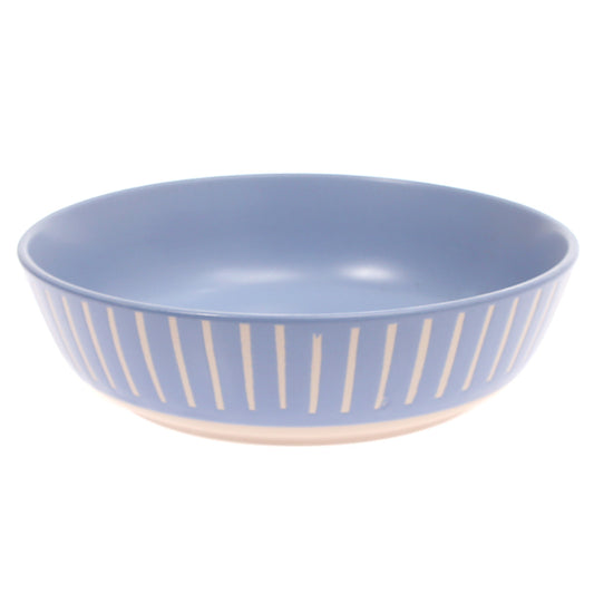 Flat Bowl Blue 8.5 Inch Sds-18