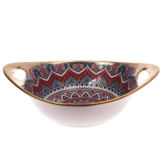 Serving Bowl Multi 9 X 6.5 Inch Hc22