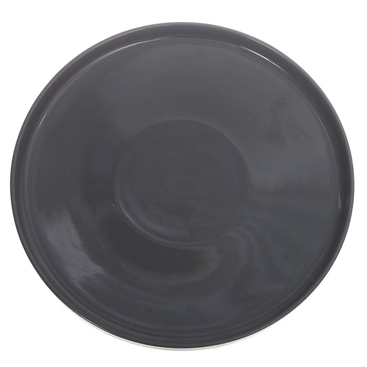 Round Platter Dark Grey 10.5 Inch Yll-97