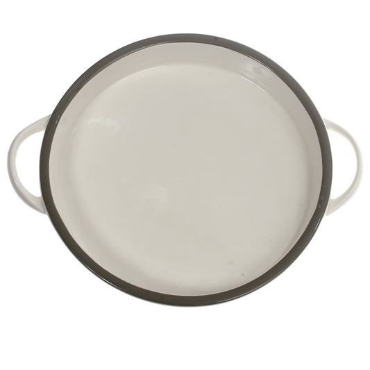 Round Serving Dish White 9 Inch Yll-05