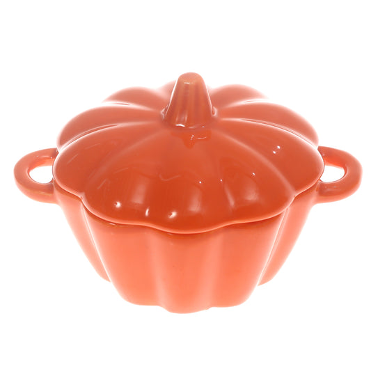 Sauce Dish W/Lid Orange 4.5 Inch Yll-66
