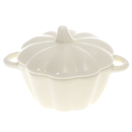 Sauce Dish W/Lid White 4.5 Inch Yll-66