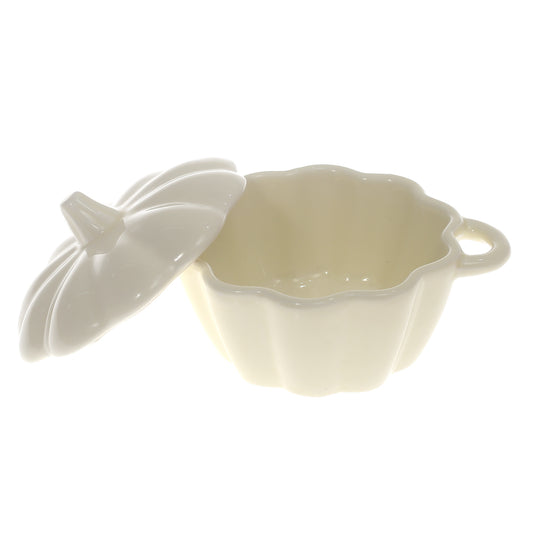 Sauce Dish W/Lid White 4.5 Inch Yll-66
