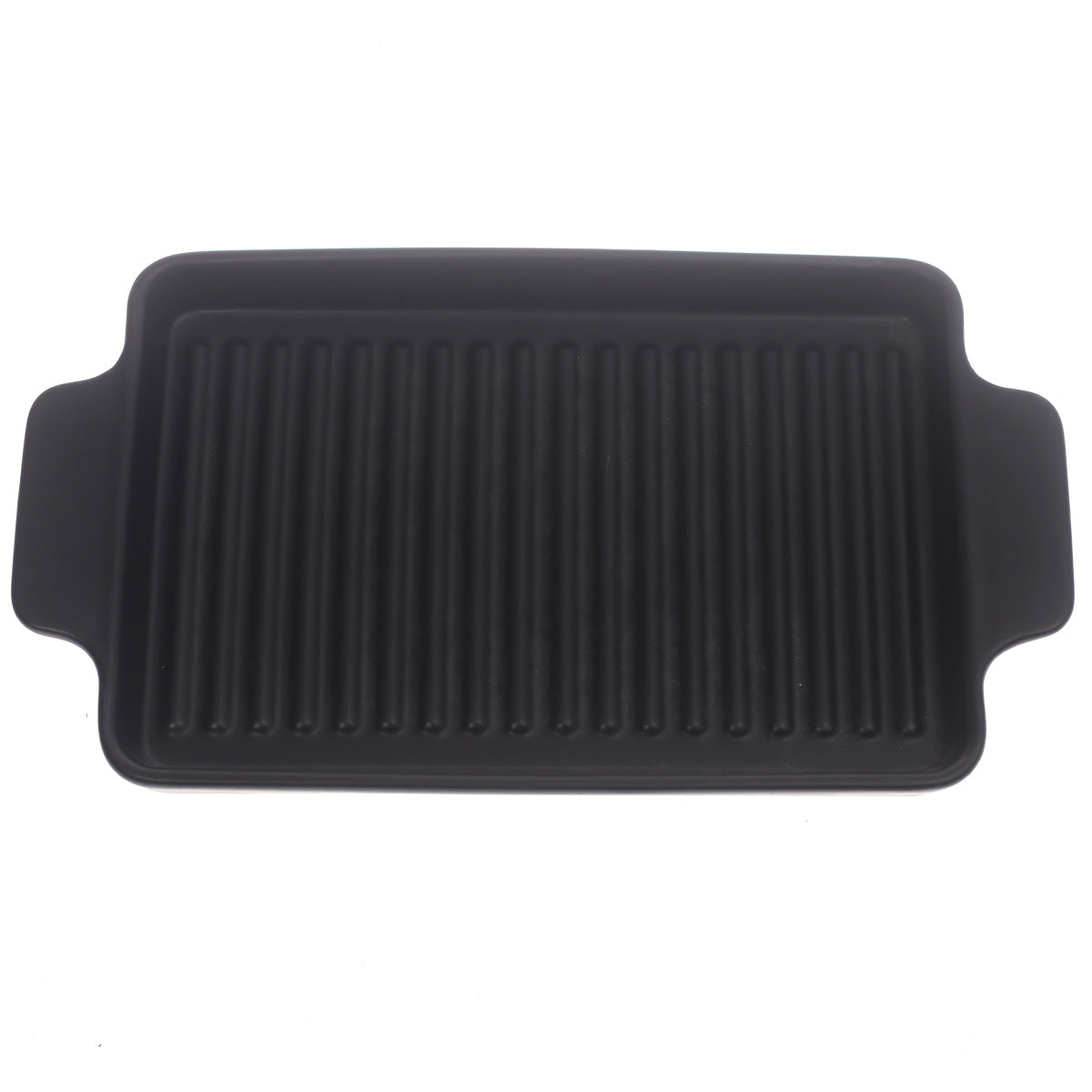 Serving Grill Dish Black 12 X 7 X 1 Inch Yll-16