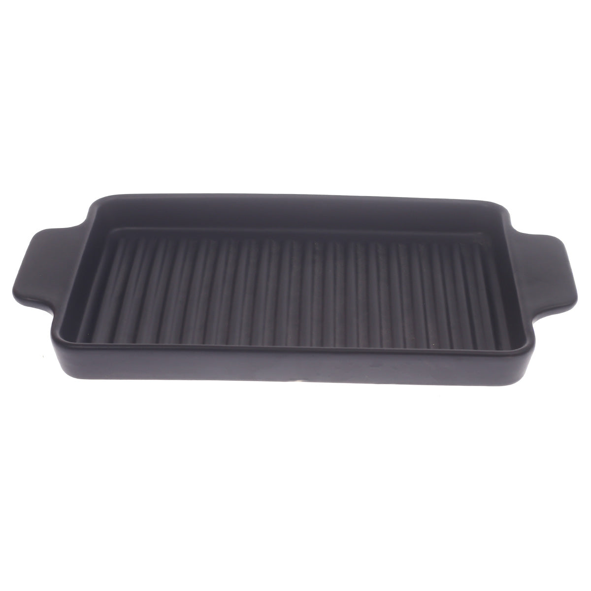 Serving Grill Dish Black 12 X 7 X 1 Inch Yll-16