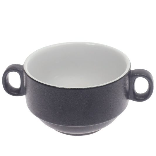 Soup Bowl Black 4 Inch Yll-65