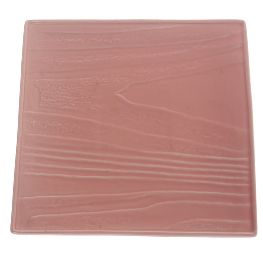 Square Platter Pink 10 X 10 Inch YLL-88