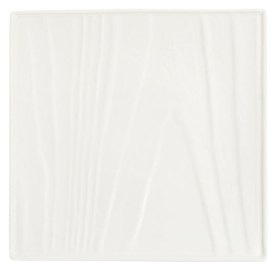 Square Platter White 8.5 Inch Yll-87