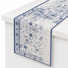 Busk Blue Table Runner – 14 x 72 Inches