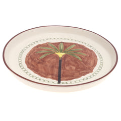 Platter 12" T – Brown Palm