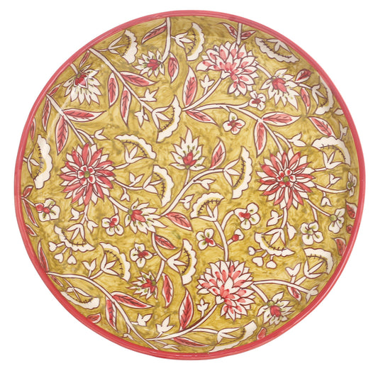 Platter 12" T – Lime Flora